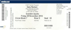 London Ticket 2014